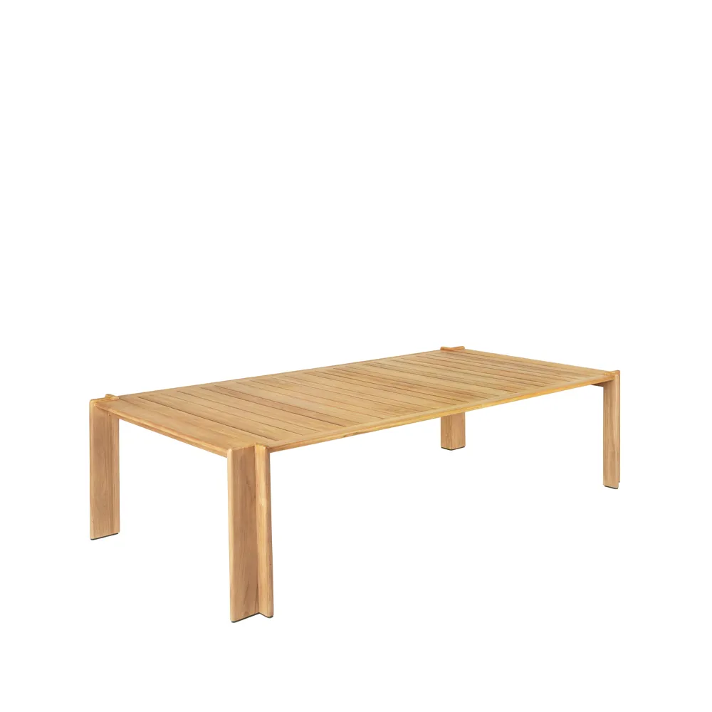 Atmosfera dining table, Teak, 281x105 cm GUBI