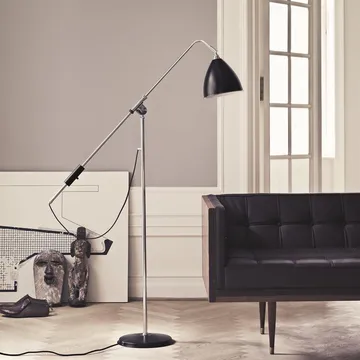 Bestlite BL4 floor lamp - black-chrome - GUBI