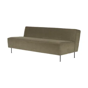 Modern Line 2-seat sofa - Belsuede special FR 002-black - GUBI