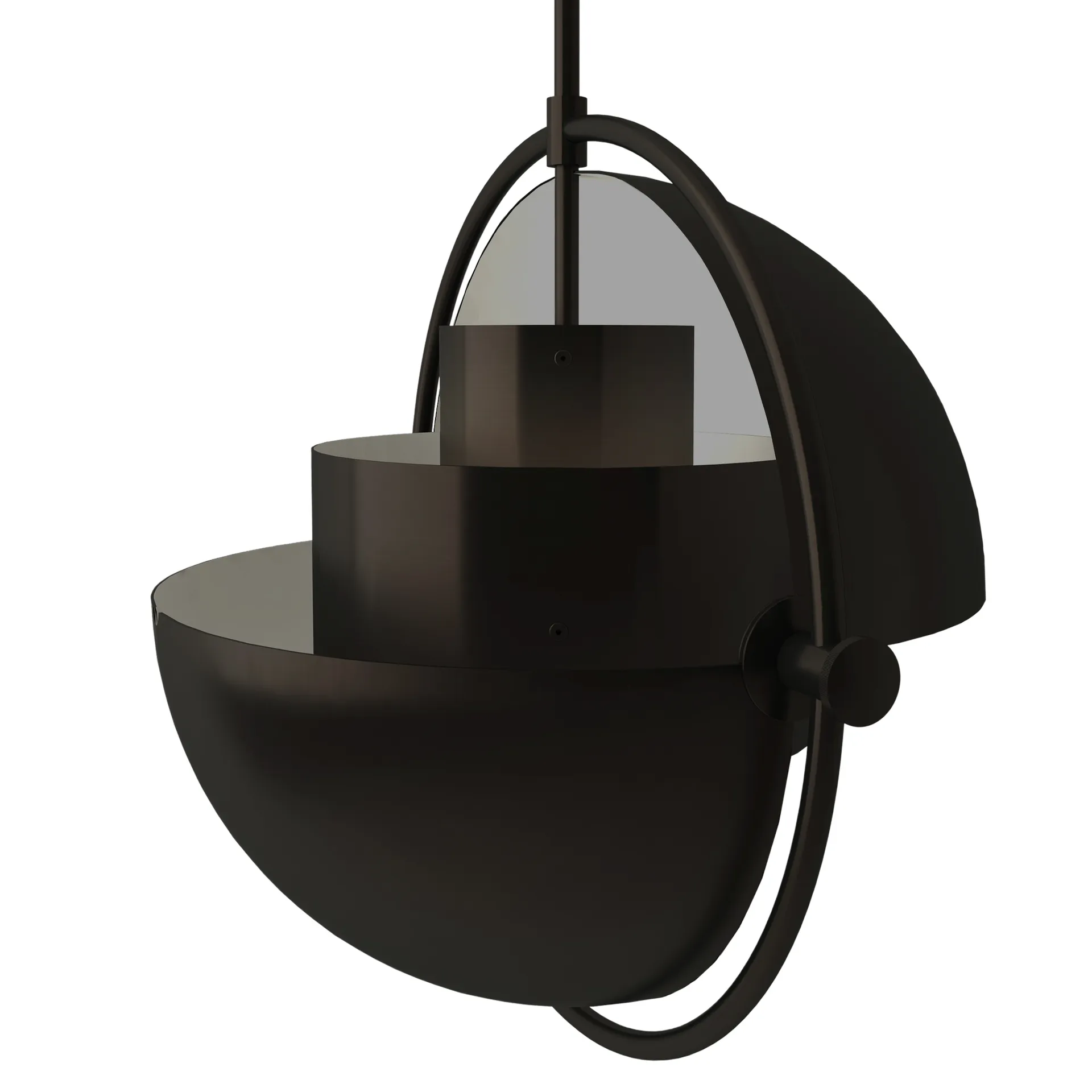 Multi-Lite ceiling lamp, Antique brass GUBI