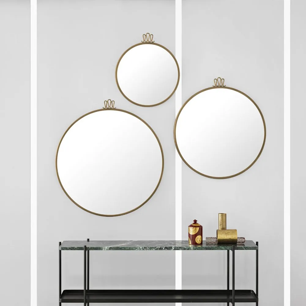 TS Console table 120x30x72 cm, Black marquina marble, black legs, with tray GUBI