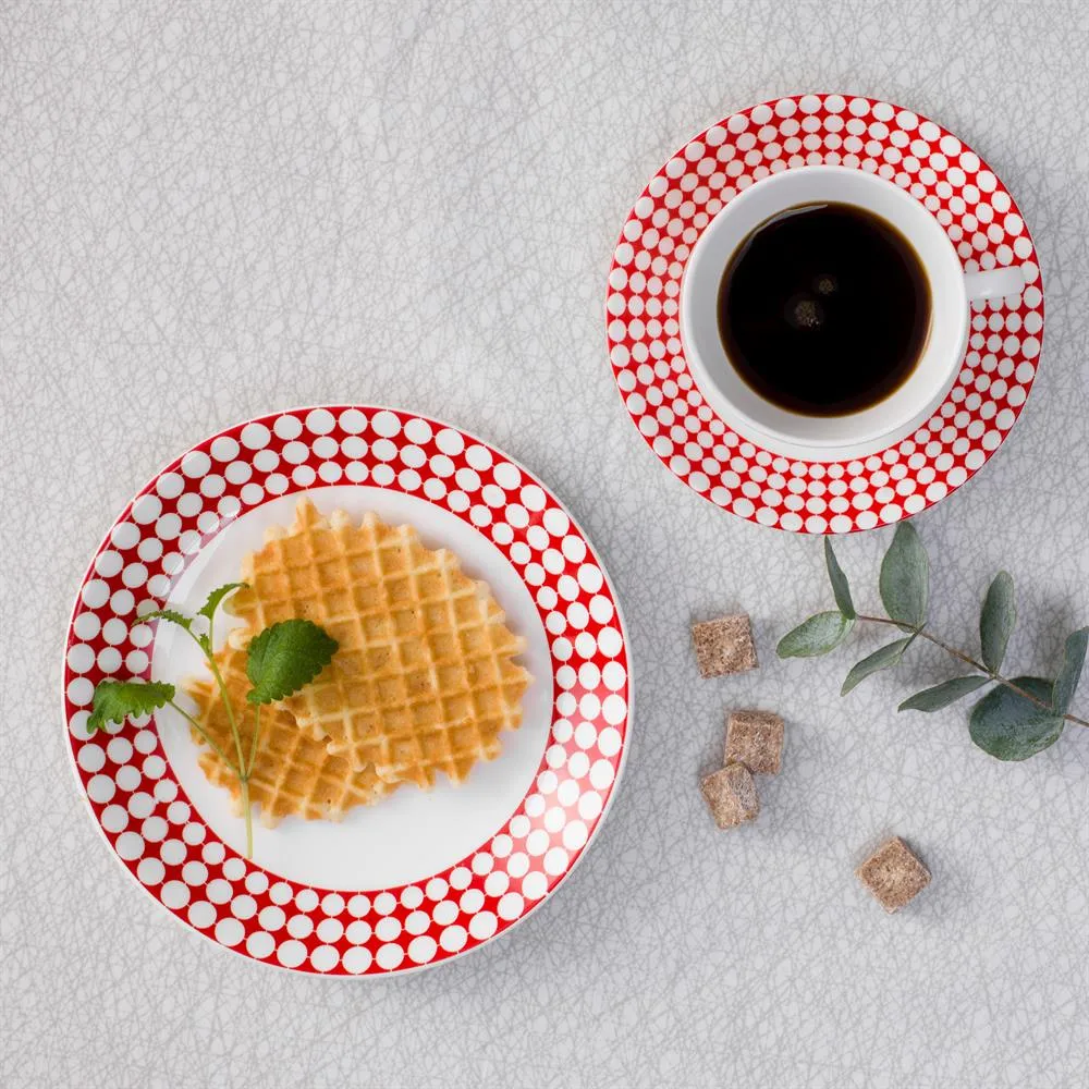 Eva coffee set, coffee cup + saucer Gustavsbergs Porslinsfabrik