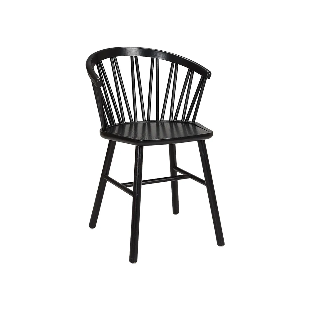 ZigZag armchair, Black ash Hans K