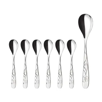 Sanna dessert set - 7 pieces - Hardanger Bestikk