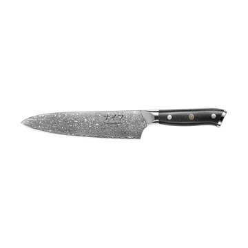 Damascus By Hâws chef's knife 33.5 cm - Black-stainless steel - Hâws
