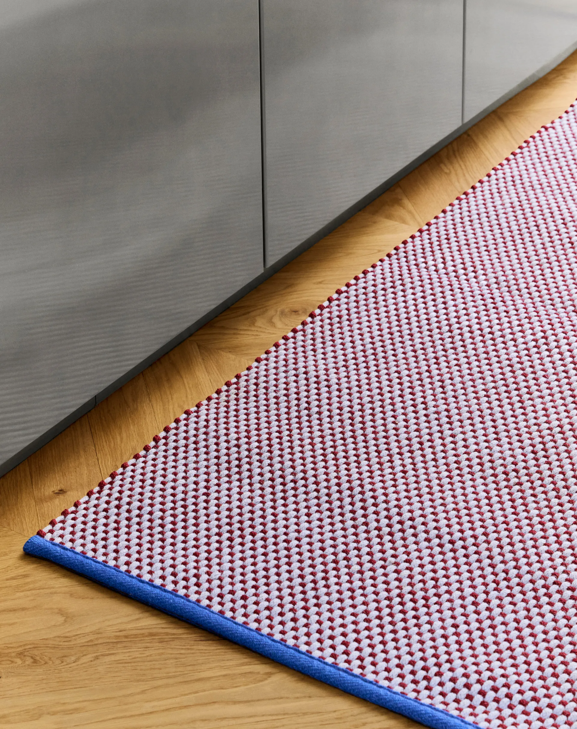 3 Colour rug, Light grey, 170x240 cm HAY