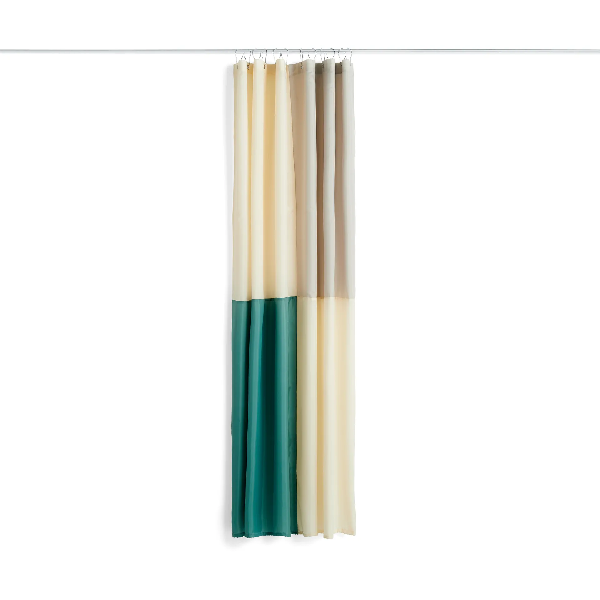 Check shower curtain 180x200 cm, Green HAY