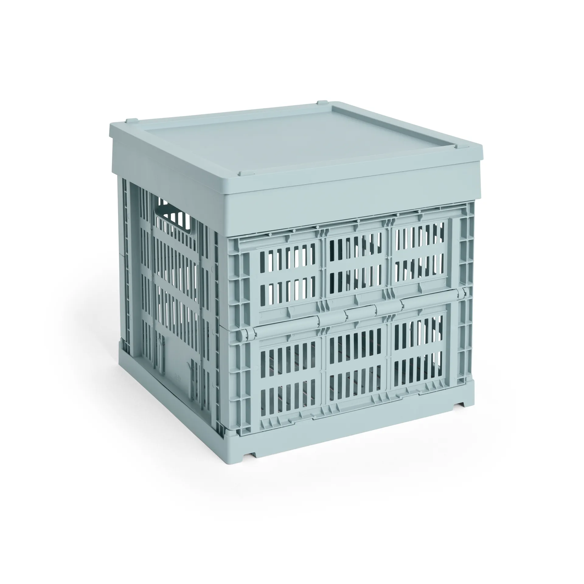 Colour Crate Cube 29.5x29.5 cm, Dusty blue HAY