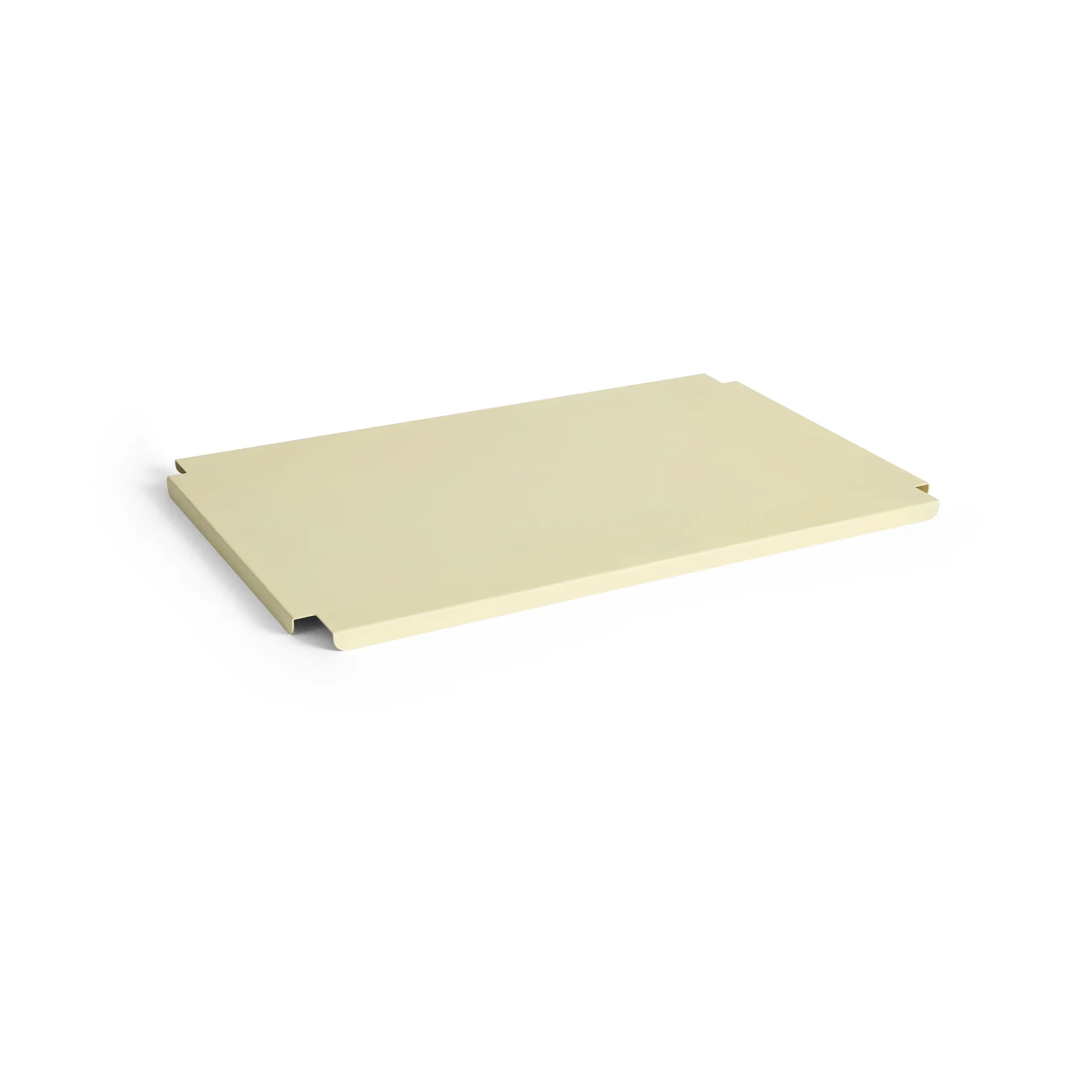 Colour Crate lid large, Light yellow HAY