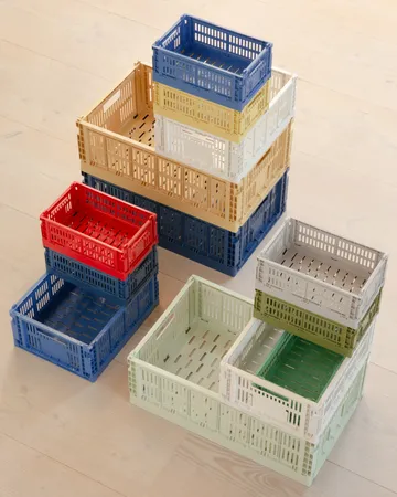 Colour Crate M 26.5x34.5 cm - Off-white - HAY