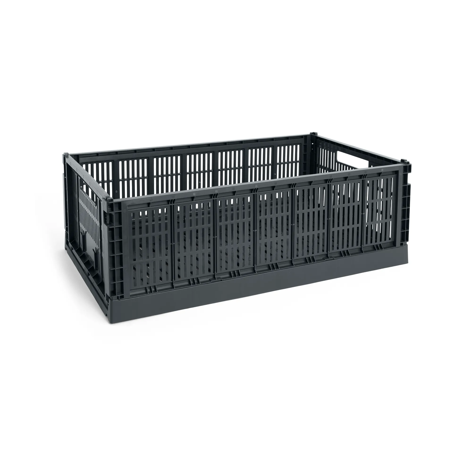 Colour Crate XL 42x68 cm, Charcoal HAY