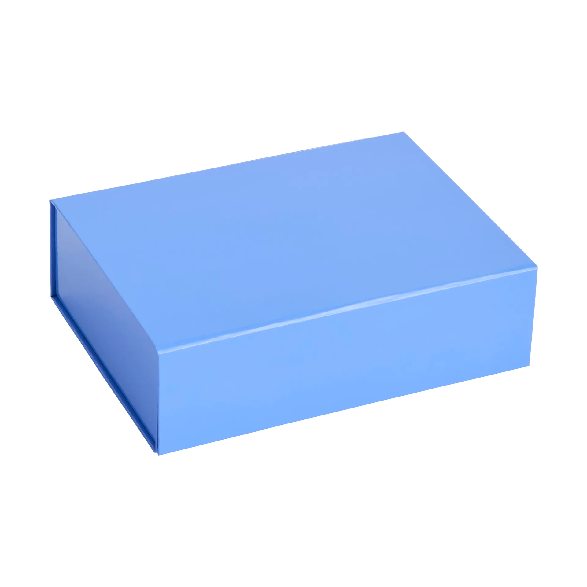 Colour Storage XS box with lid 16,5x22,5 cm, Vibrant blue HAY