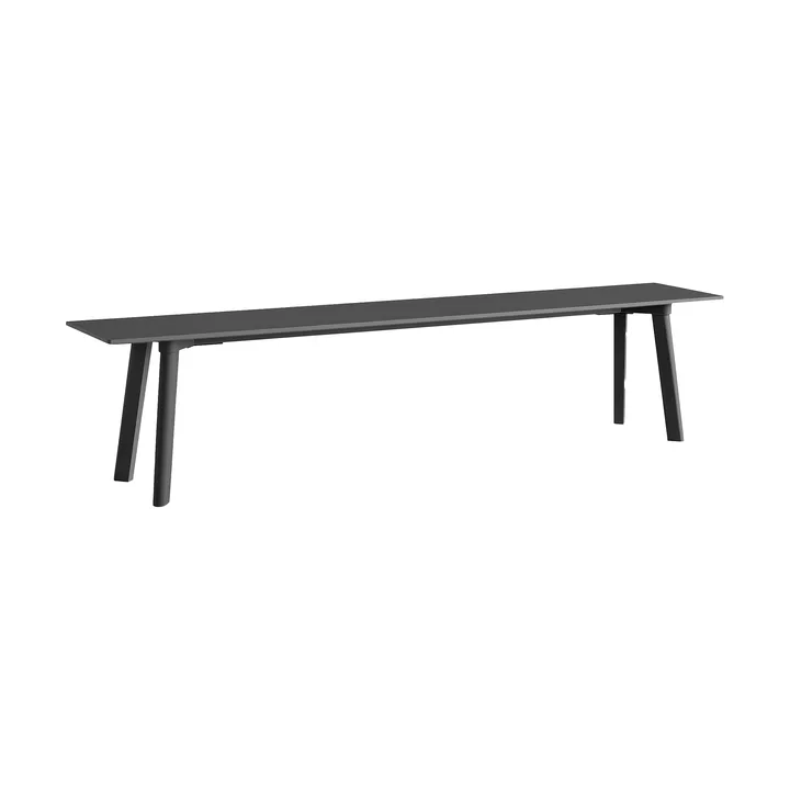 CPH215 Deux 2.0 bench 200 cm - Stone grey-lacquered beech - HAY
