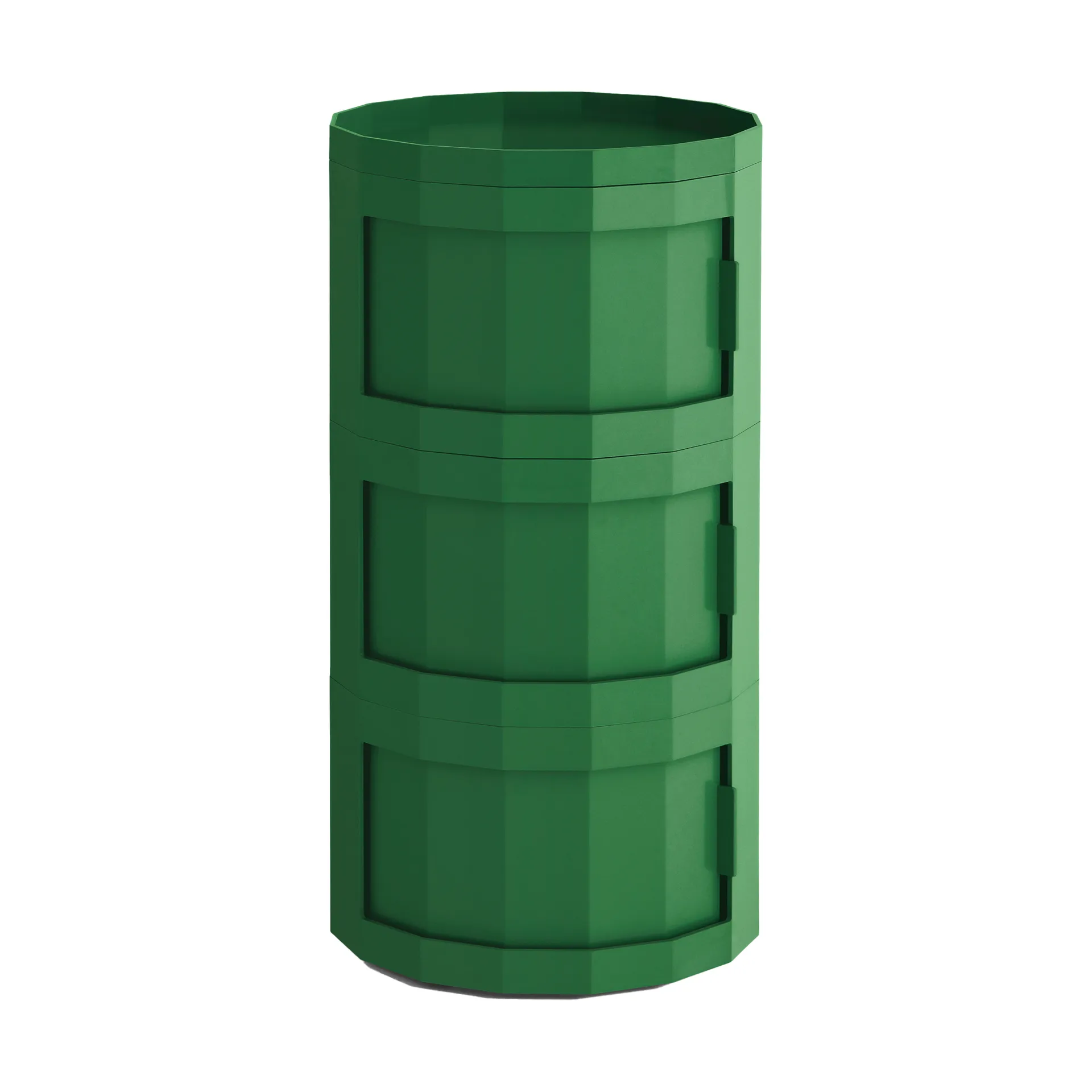 Facet Cabinet 30 side table, Spinach green HAY