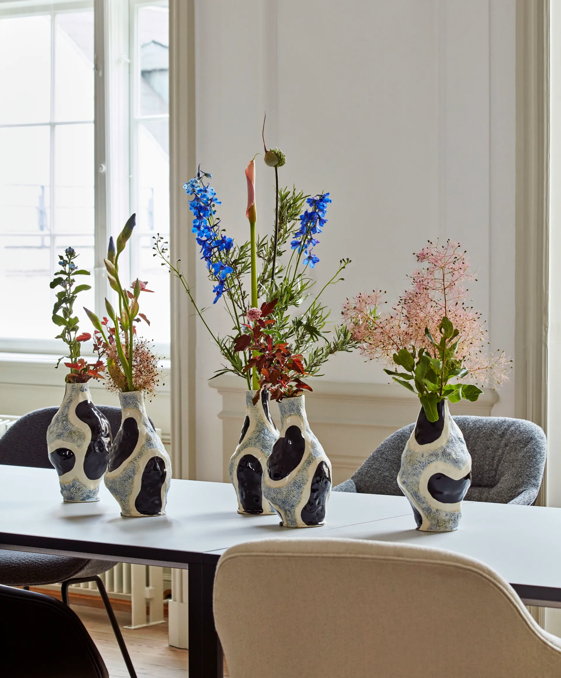 Jessica Hans vase, Glossy cow HAY