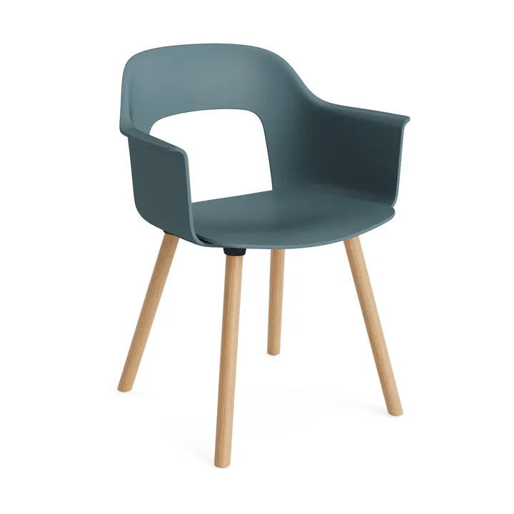 Layout Armchair 221 armchair - Ocean-lacquered oak - HAY