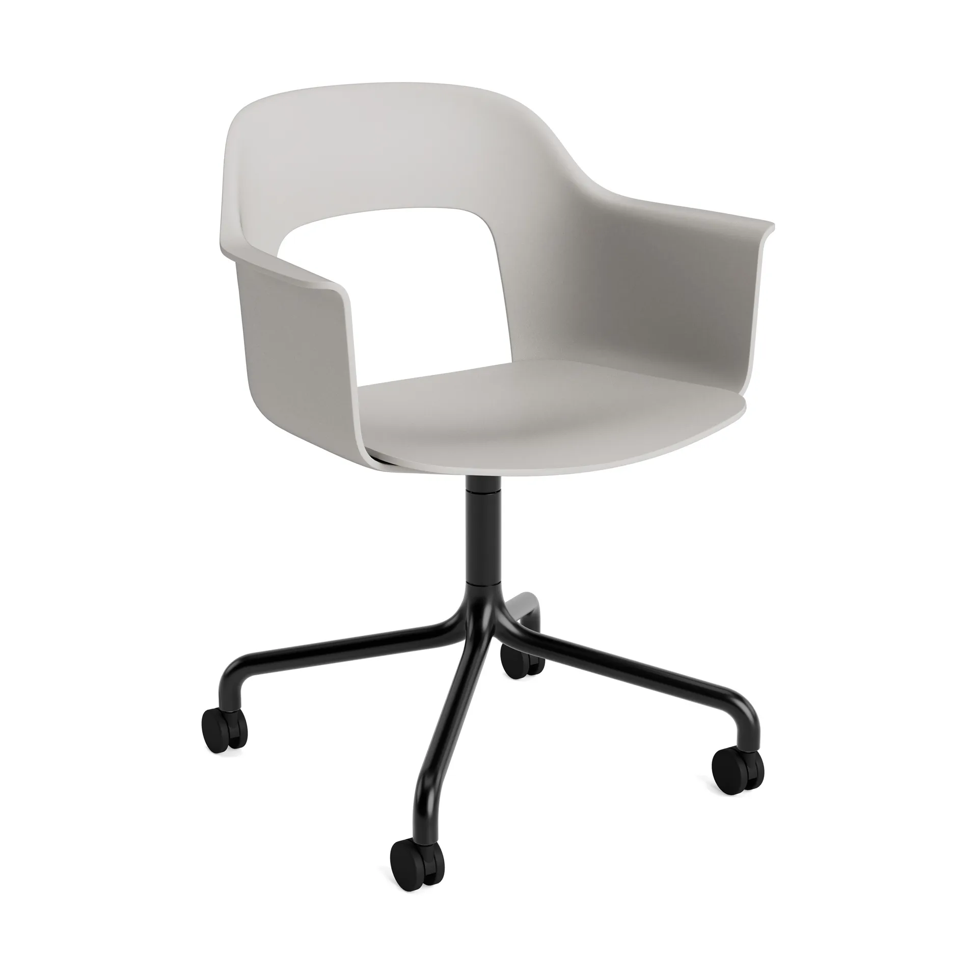 Layout Armchair 261 chair, Sky grey-black HAY