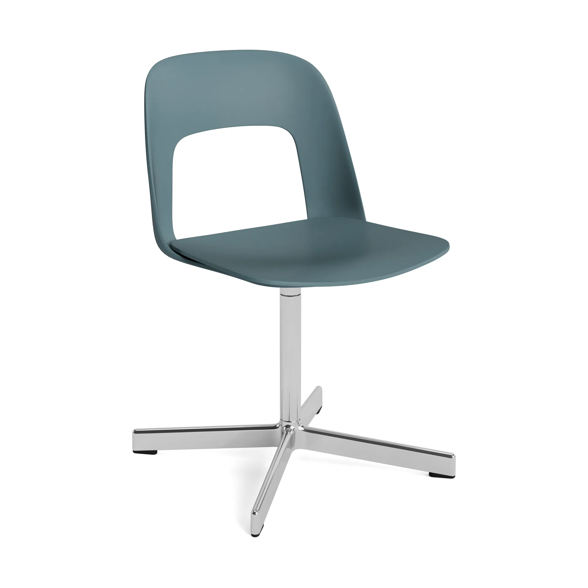 Layout Chair 131 chair, Ocean-polished aluminium HAY