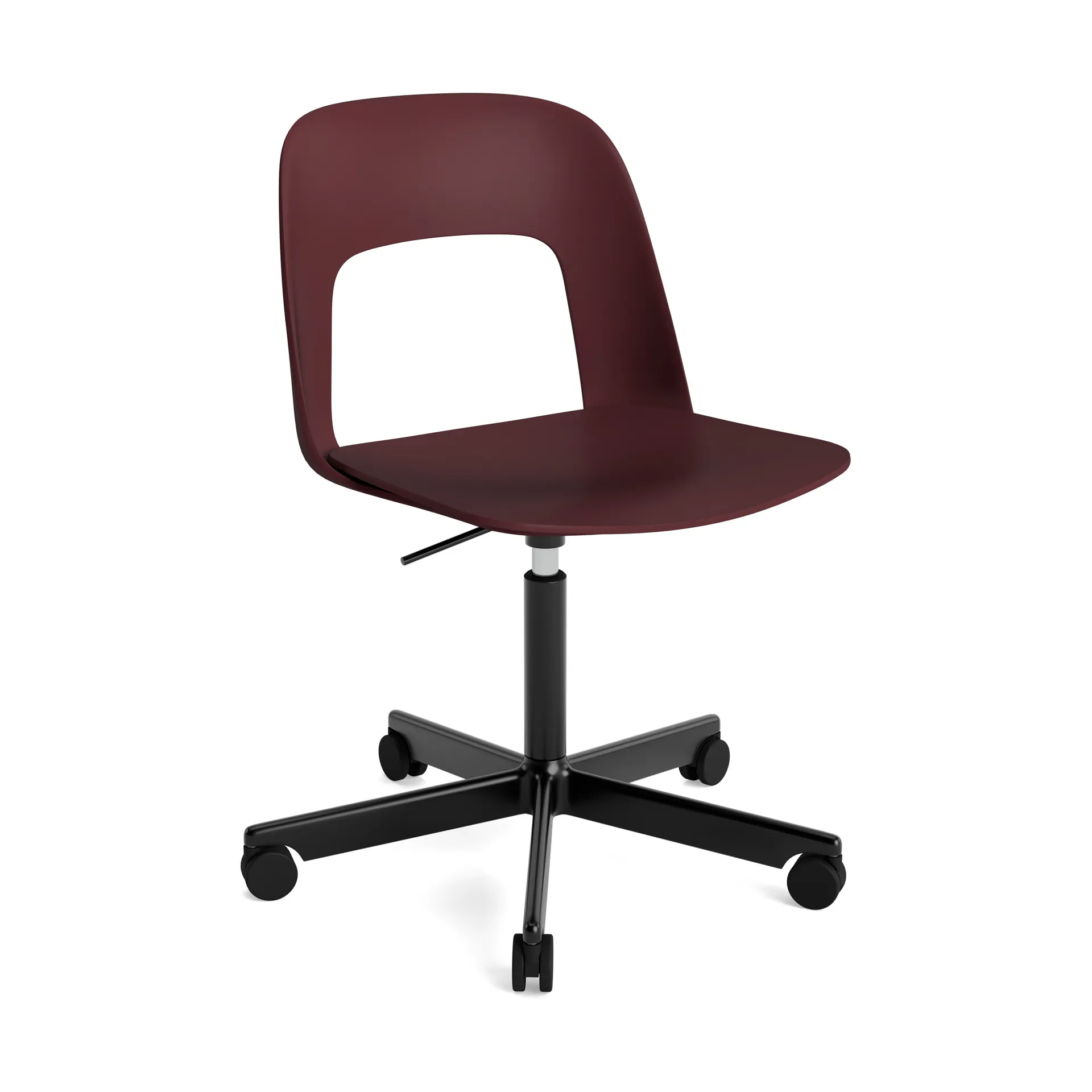Layout Chair 141 chair, Bordeaux-black HAY