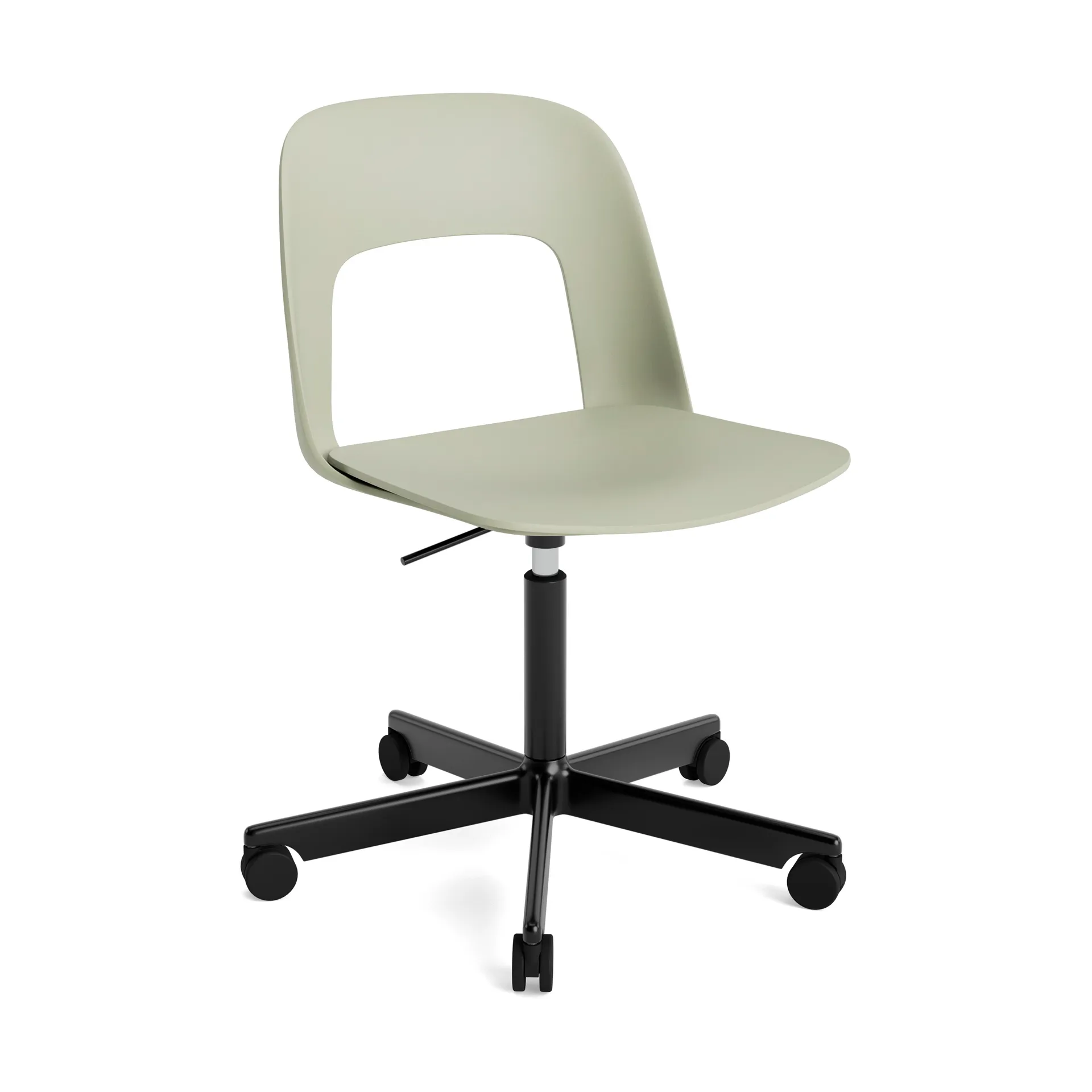 Layout Chair 141 chair, Bottle green-black HAY