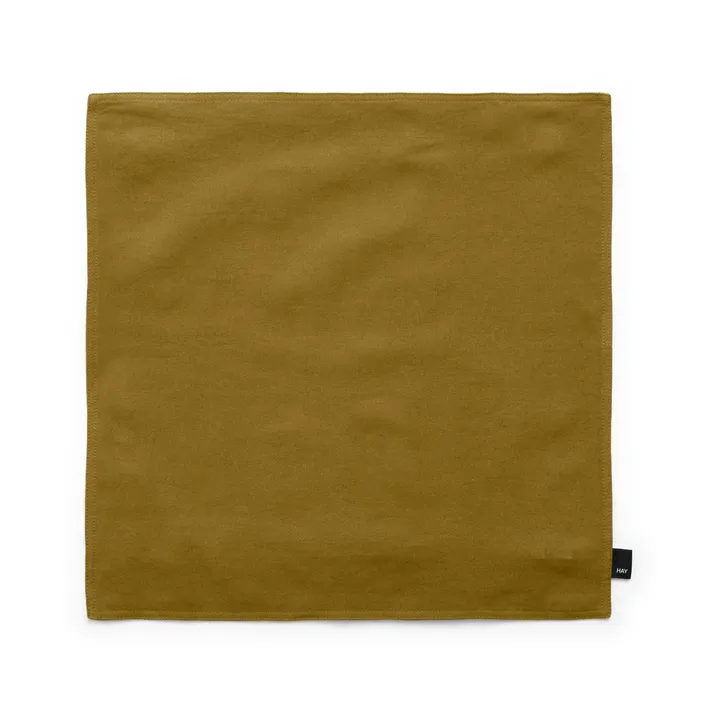 Linen cushion cover 50x50 cm - Olive - HAY