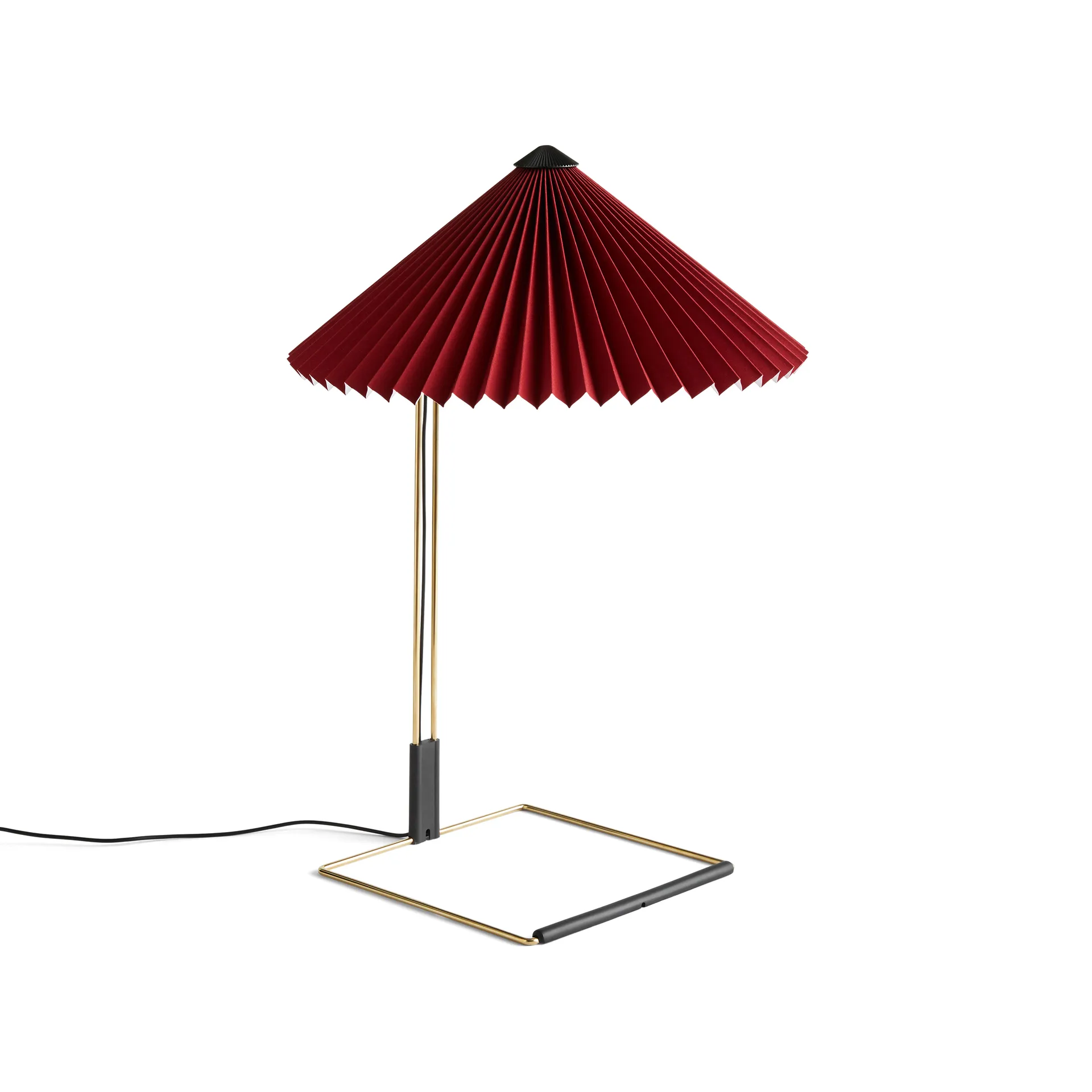 Matin table table lamp Ø38 cm, Oxide red shade HAY
