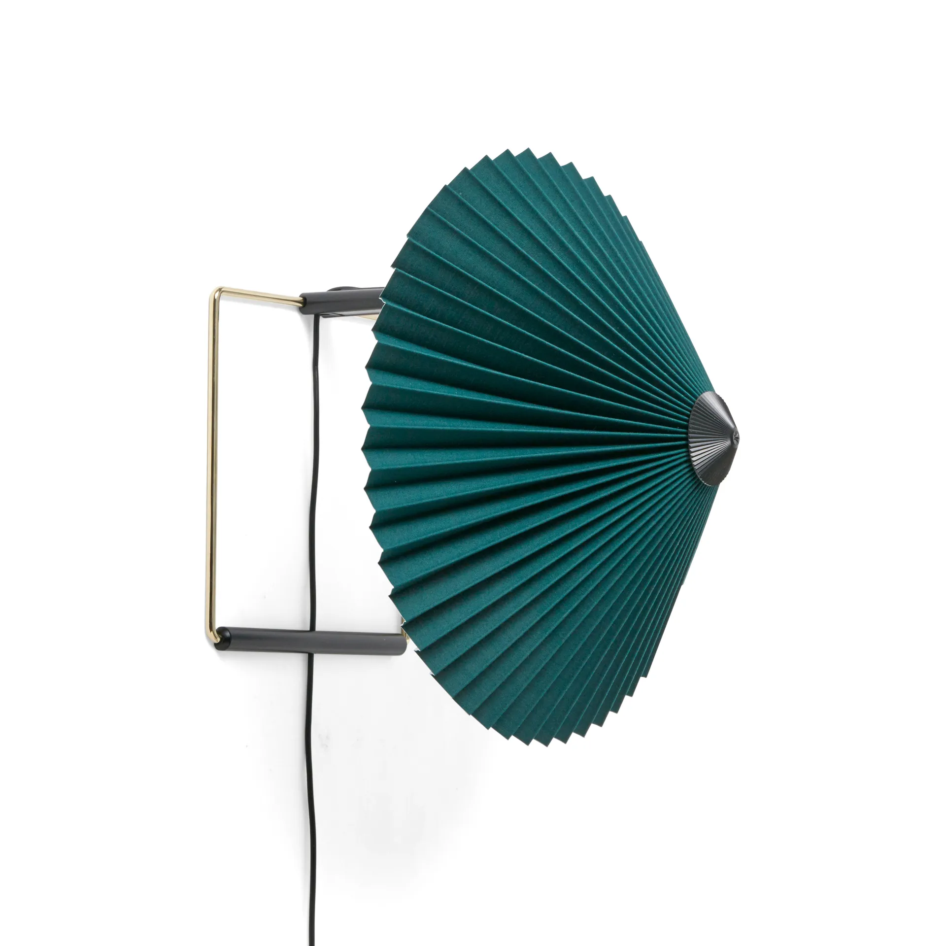 Matin wall lamp Ø30 cm, Green shade HAY