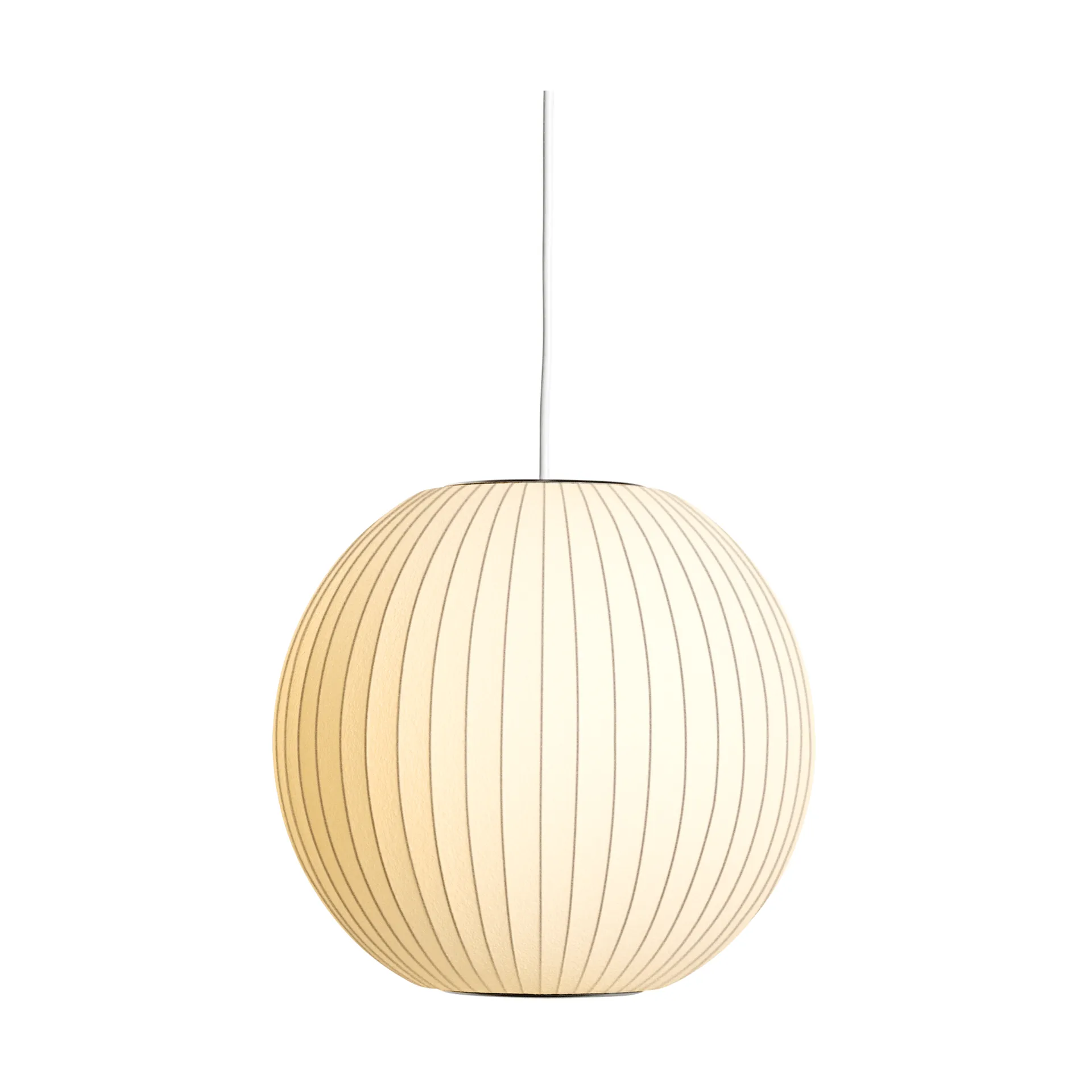 Nelson Bubble Ball pendant lamp S, Off white HAY