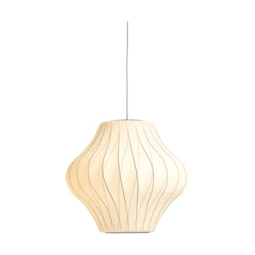 Nelson Bubble Pear crisscross pendant lamp S - Off white - HAY