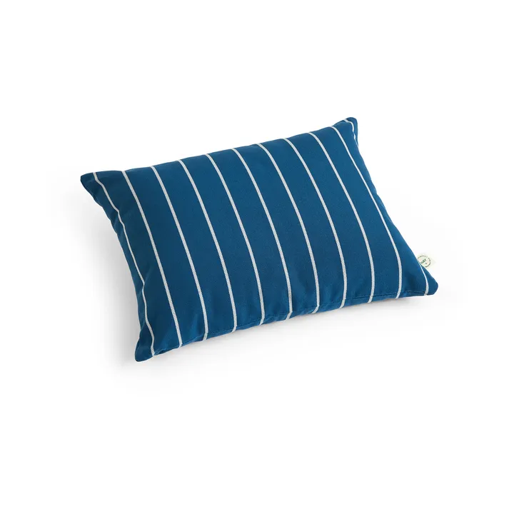 Outdoor Market cushion - Blue-beige, 45x35 cm - HAY