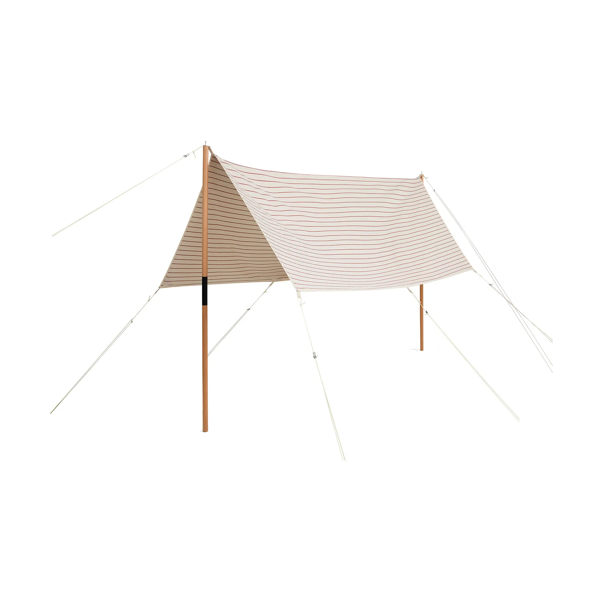 Outdoor Market sunshade, Beige-red, 200x240 cm HAY
