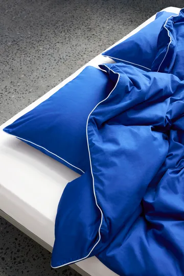 Outline duvet cover 220x220 cm - Vivid blue - HAY