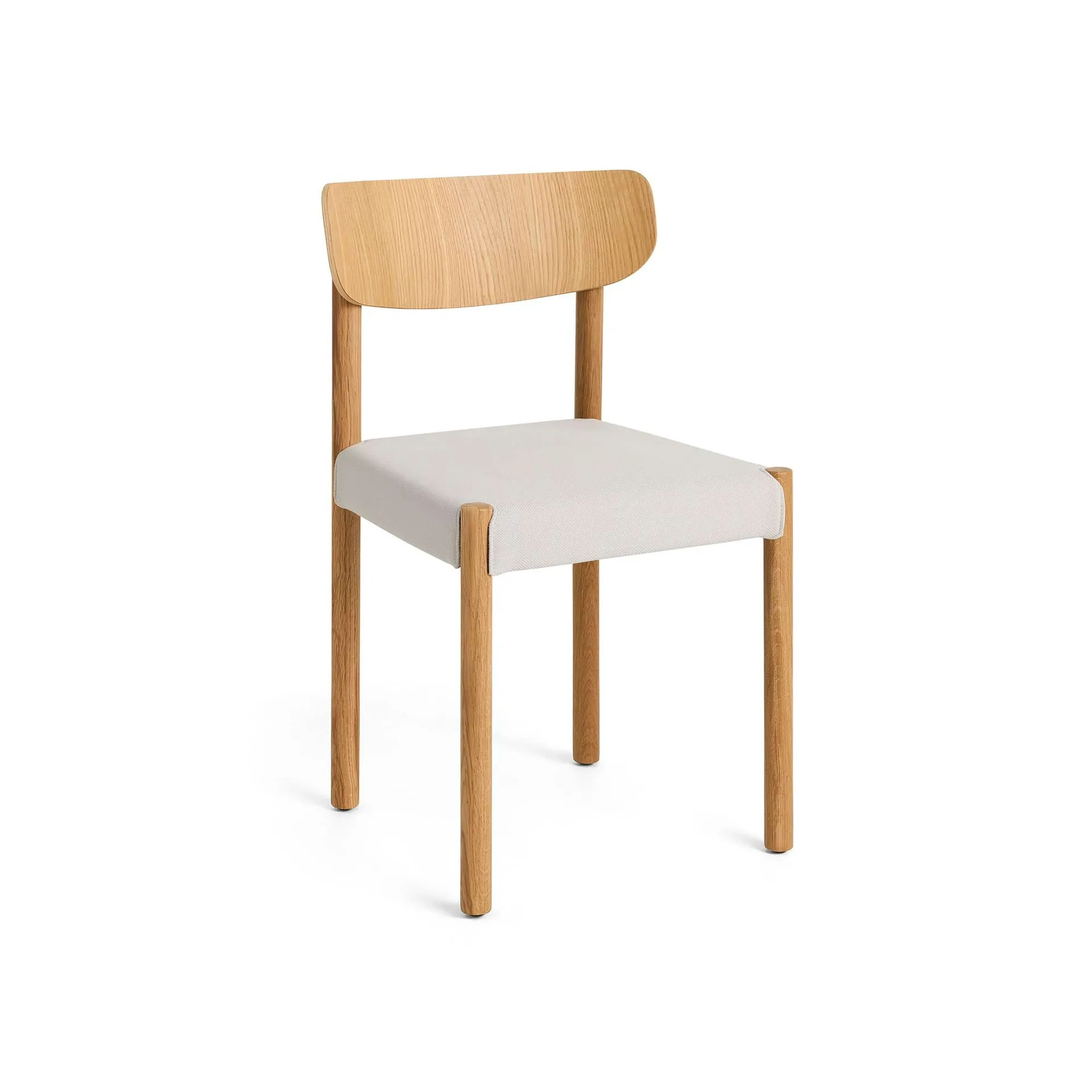 Pack Chair 11 chair, Oiled oak-Steelcut 220 HAY