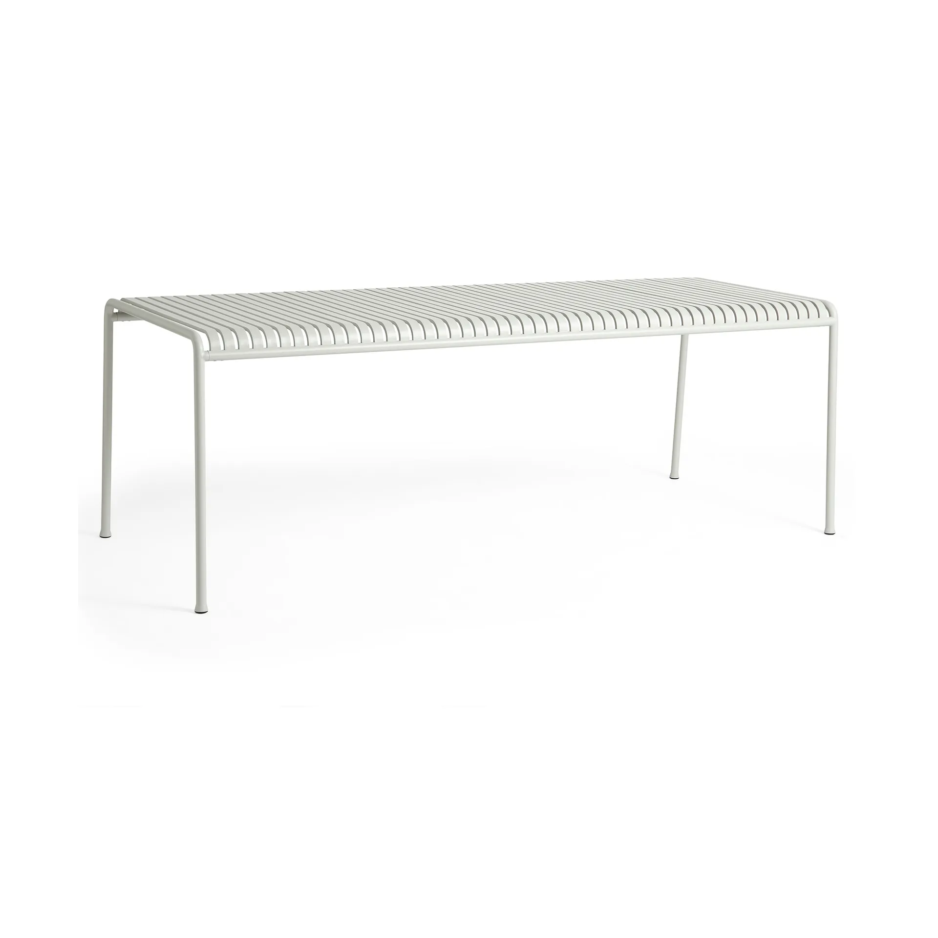 Palissade dining table 220x90 cm, Sky grey HAY