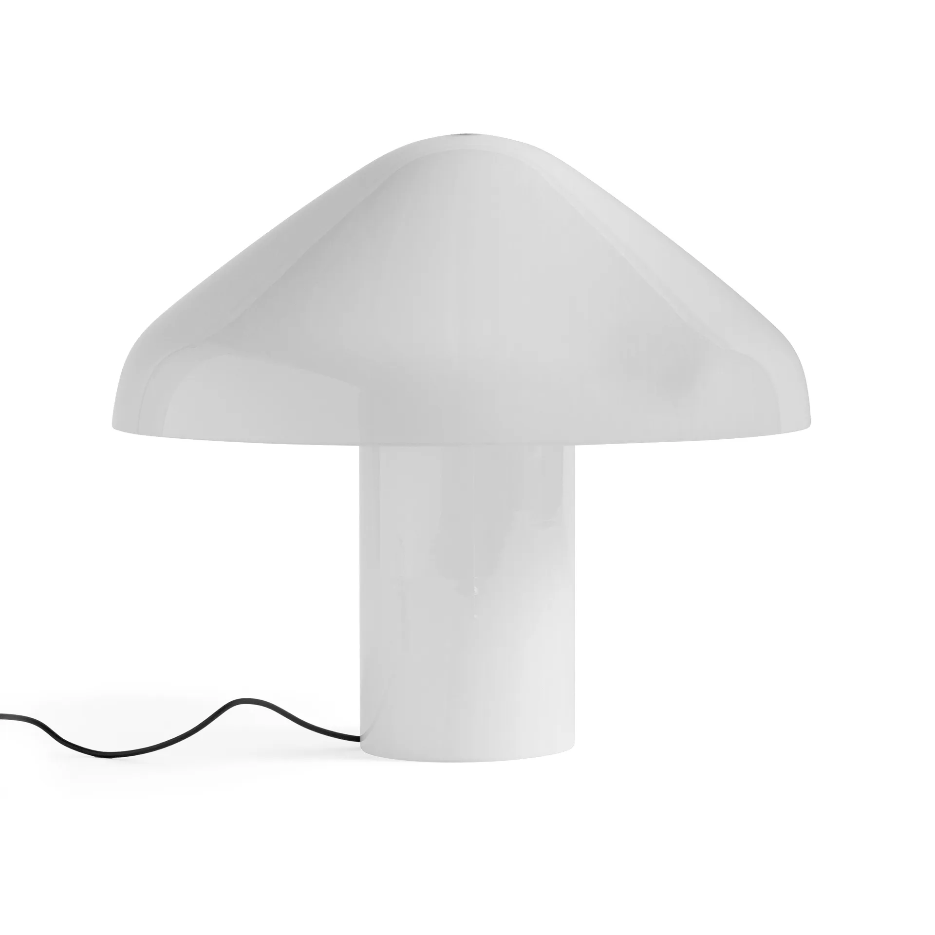 Pao Glass table lamp Ø35 cm, White-opal glass HAY