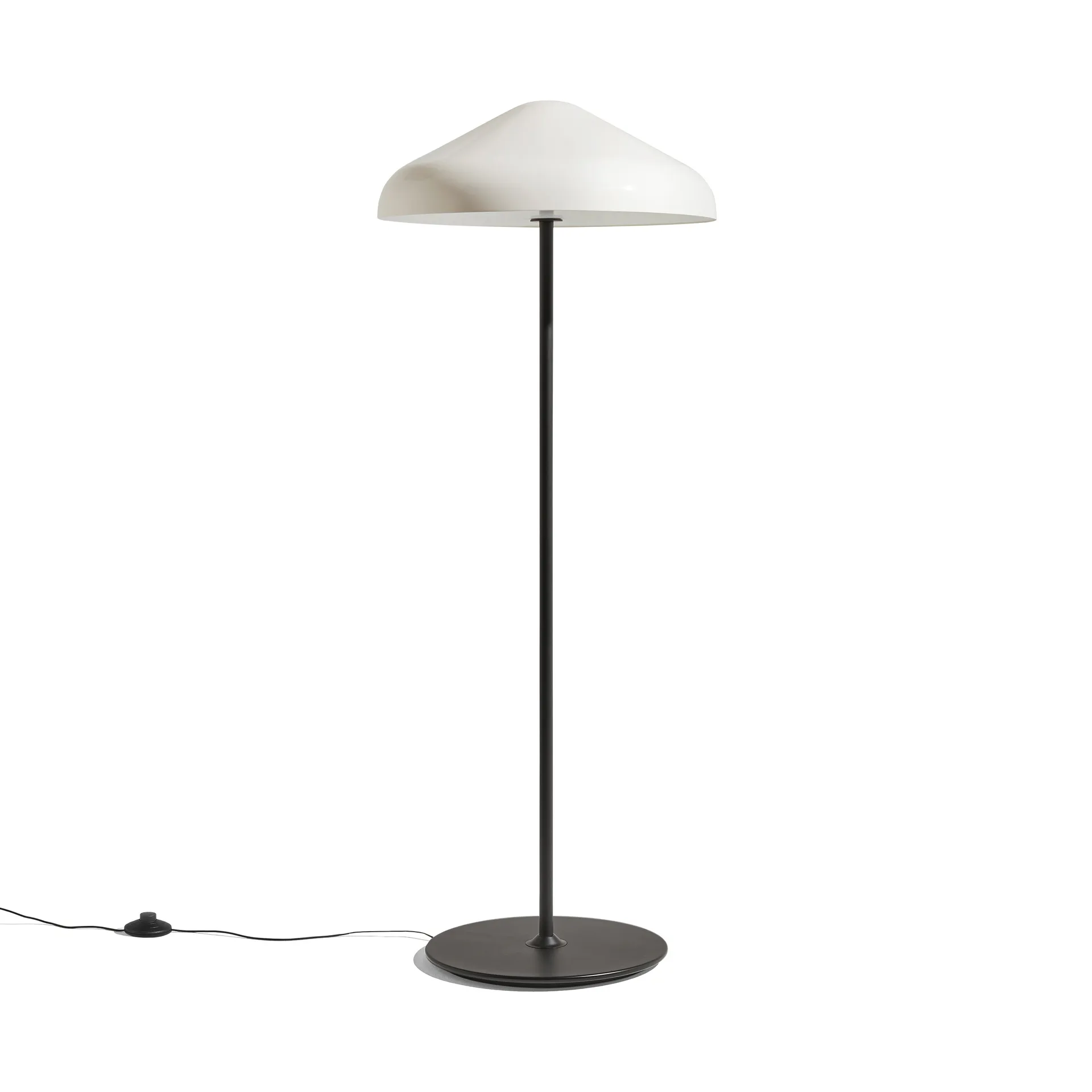 Pao Steel floor lamp 47 cm, Cream white HAY