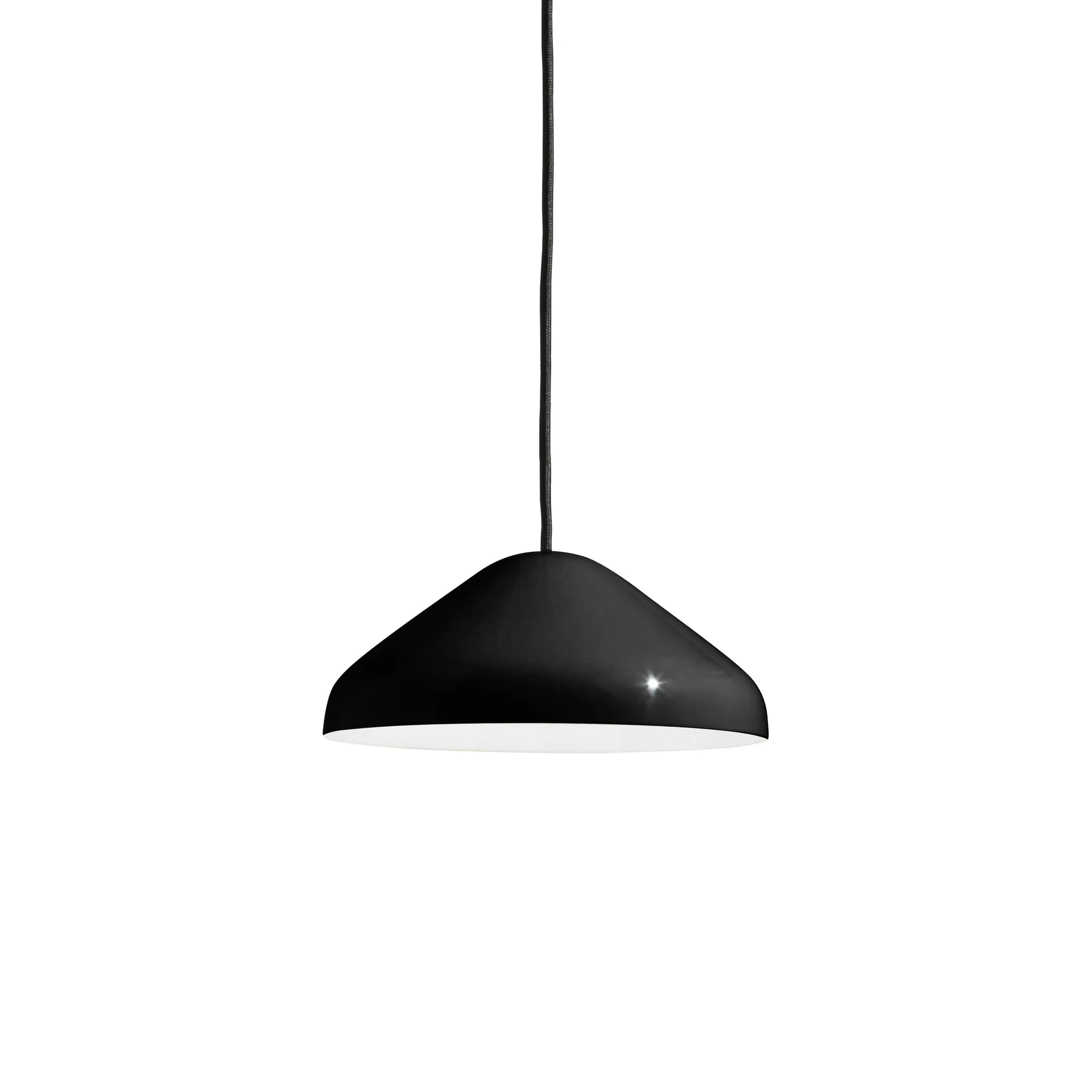Pao Steel pendant lamp Ø23 cm, Soft black HAY