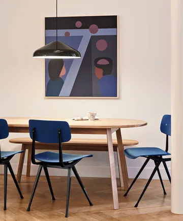 Pao Steel pendant lamp Ø47 cm - Soft black - HAY