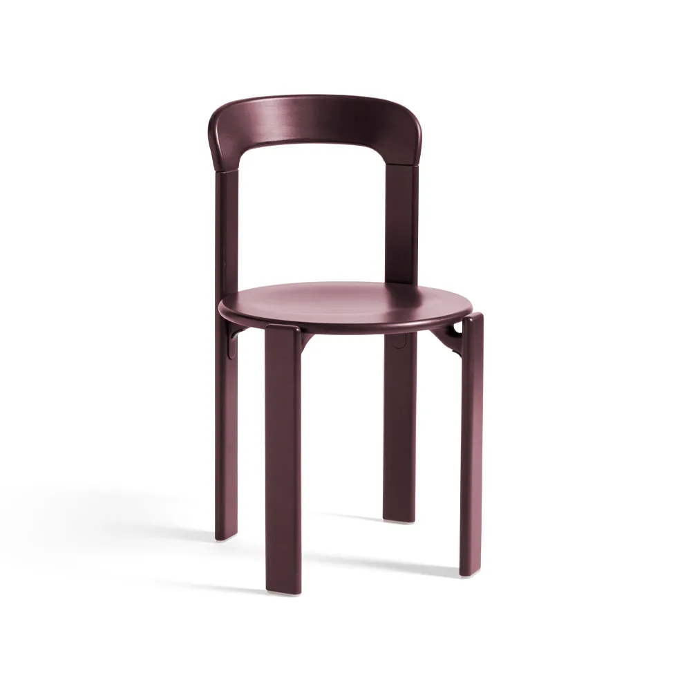 Rey chair, grape red HAY