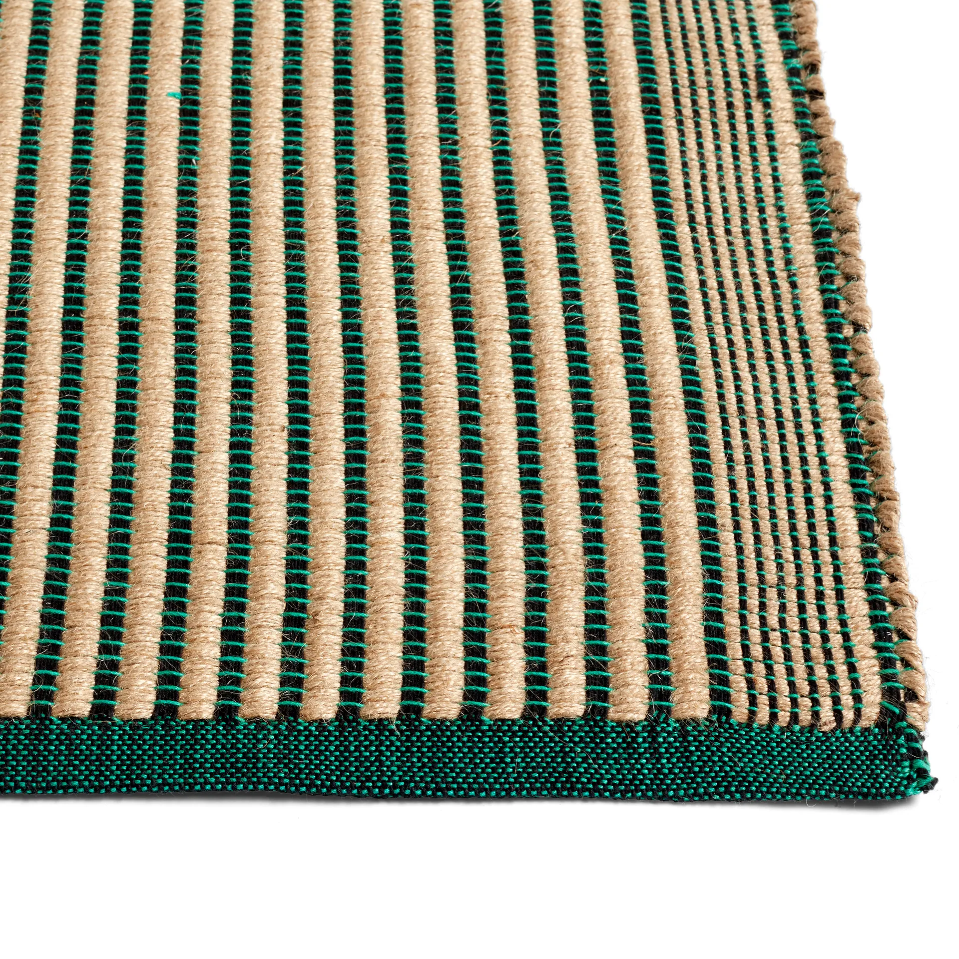 Tapis rug 80x200 cm, Black-green HAY