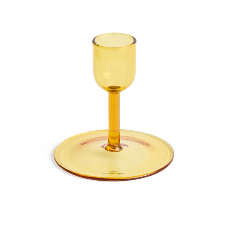 Tiny candle sticks straight - Yellow - HAY