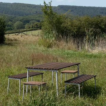 Traverse Bench 114 bench - Oiled ash - HAY