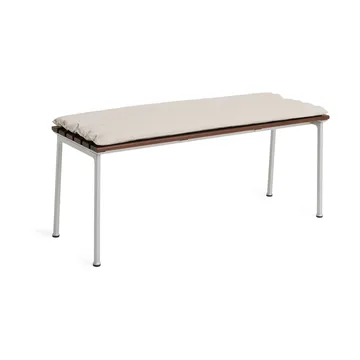 Traverse Quilted Bench 114/Dining Bench seat cushion - Beige sand - HAY