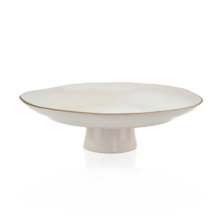 Heirol x Nosse Edge cake stand Ø32 cm - White - Heirol