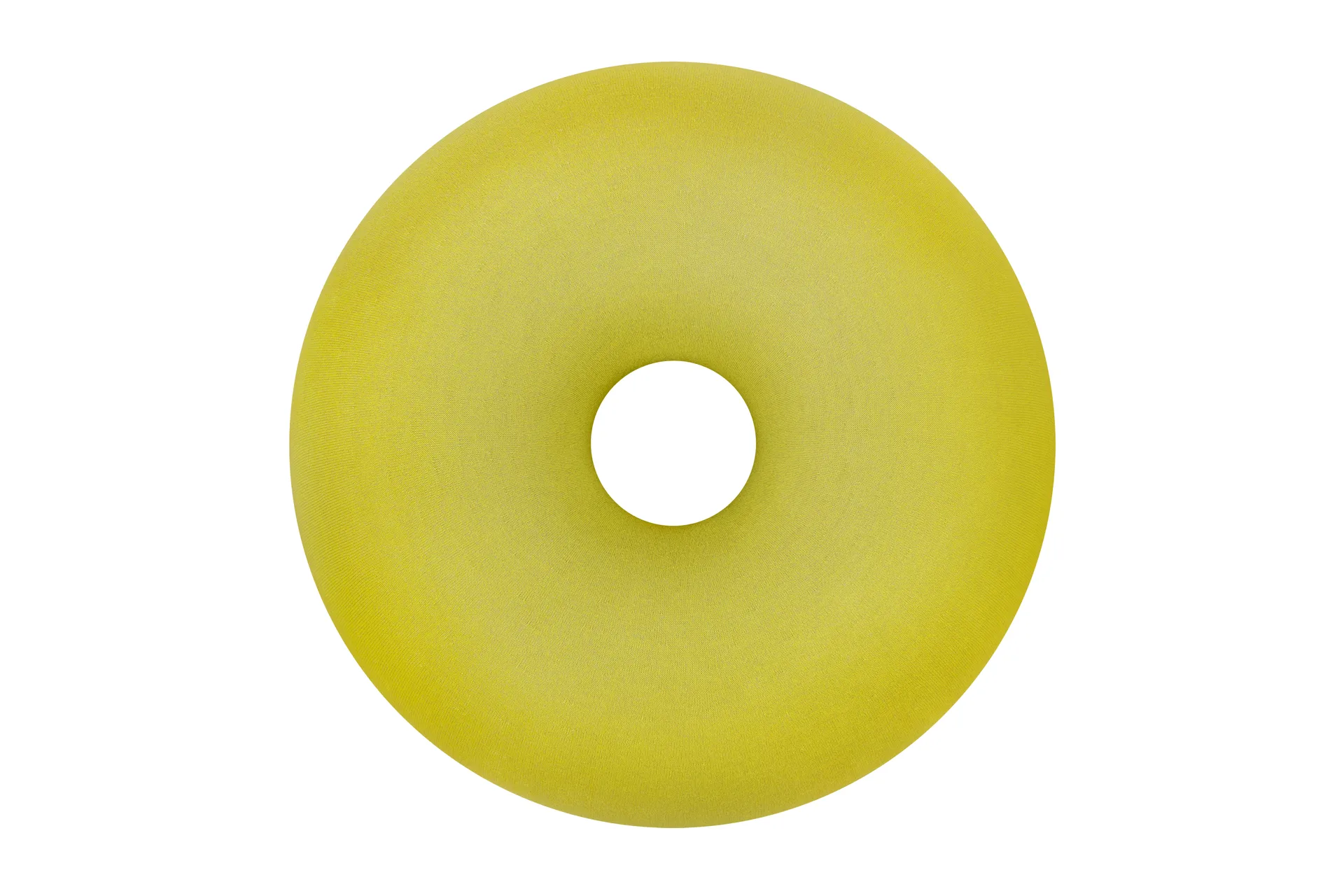 Boa pouf Ø114 cm, Sulfur yellow Hem