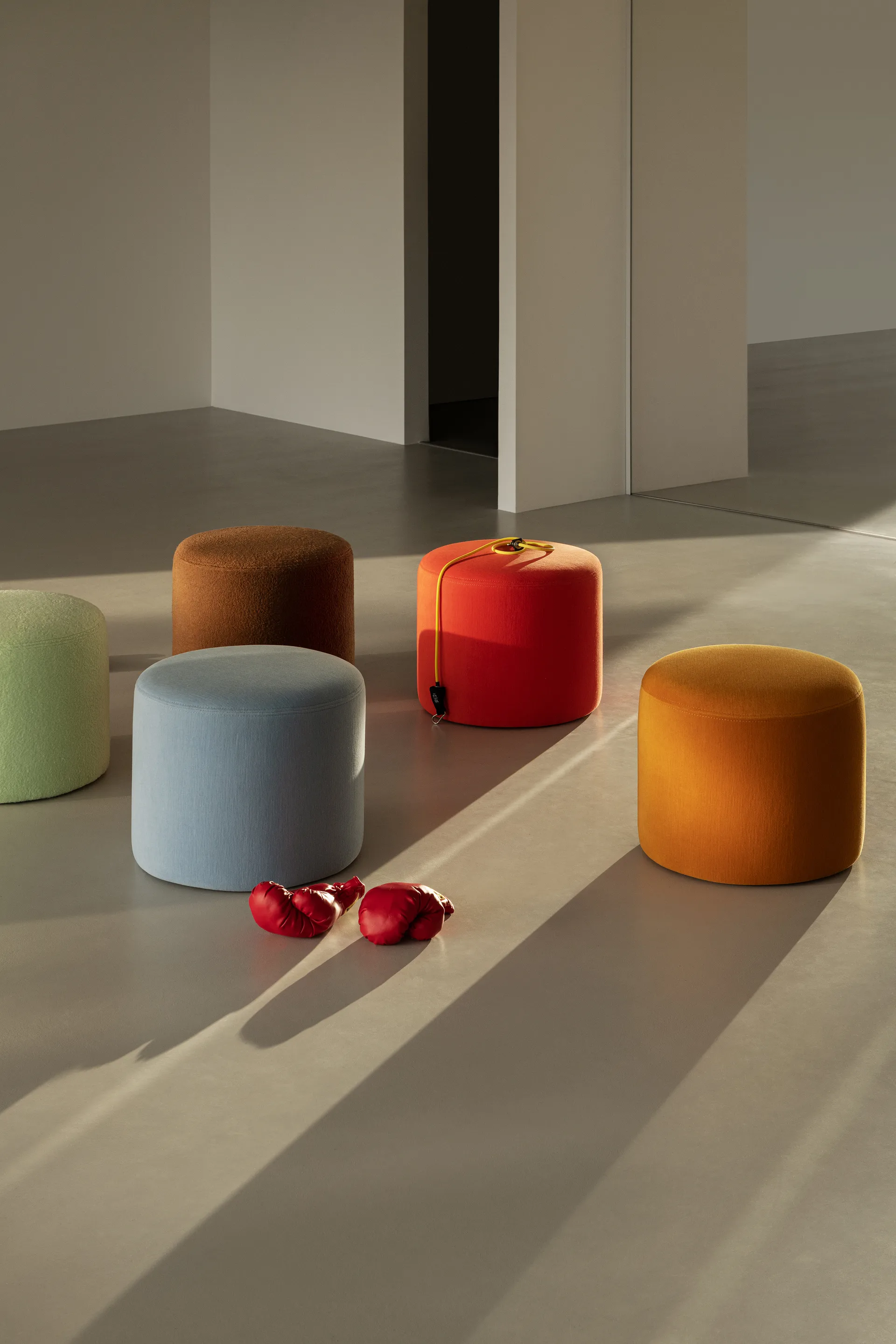 Bon pouf Ø50x41 cm, Sawdust Hem