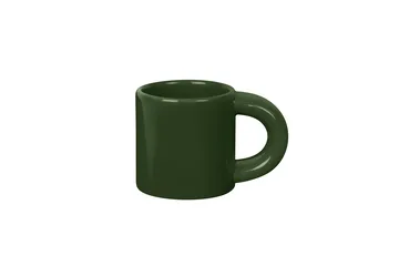Bronto espresso cup 10 cl 4-pack - Green - Hem