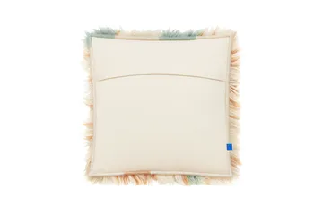 Monster cushion Medium 50x50 cm - Turquoise-peach - Hem