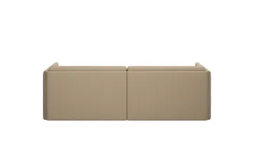 Palo Block 2-seater sofa Low 200 cm - Beige - Hem