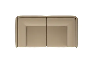 Palo Block 2-seater sofa with arm rest Low 200 cm - Beige - Hem